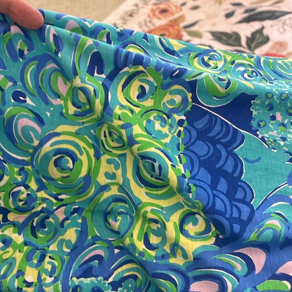 Lilly Pulitzer Marlow Dress in Lilly’s Lagoon Sea Blue Size Medium - Picture 11 of 17